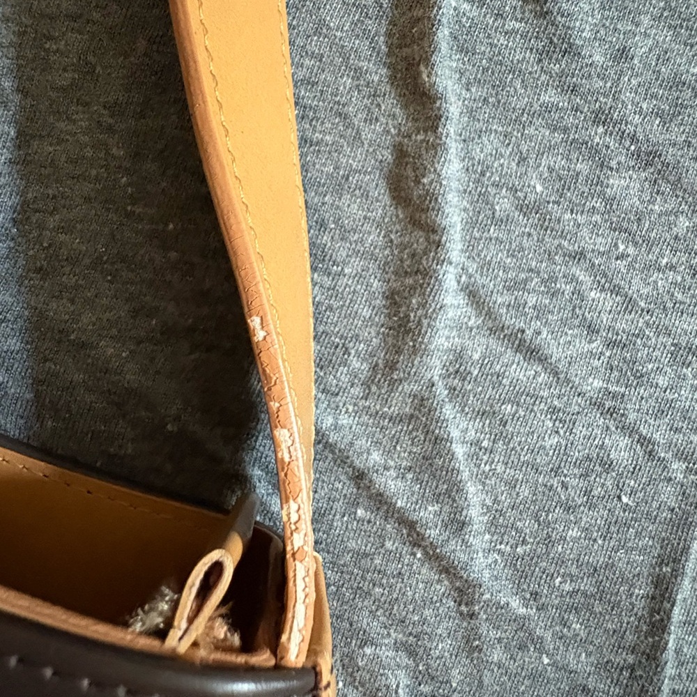 Tod's Dark Brown and Tan Shoulder Bag - Picture 5 of 5